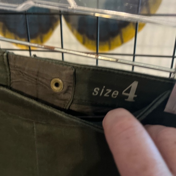 J. Crew Dark green Dannie Straight Leg Pants - Picture 4 of 8